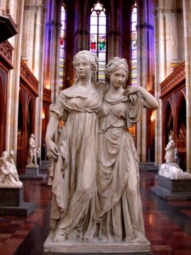 Statue - Prinzessin Luise und Friederike